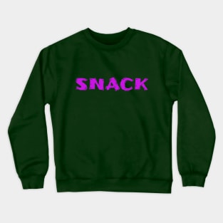 Snack Design Crewneck Sweatshirt